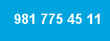 981 775 45 11